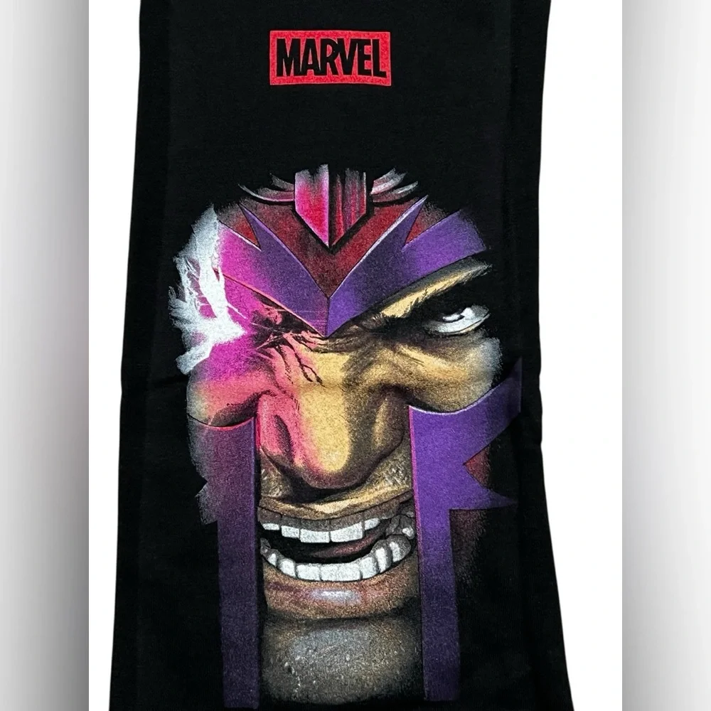 CVLA X MARVEL‎ Magneto men’s graphic Fleece Sweatpants pants black size medium